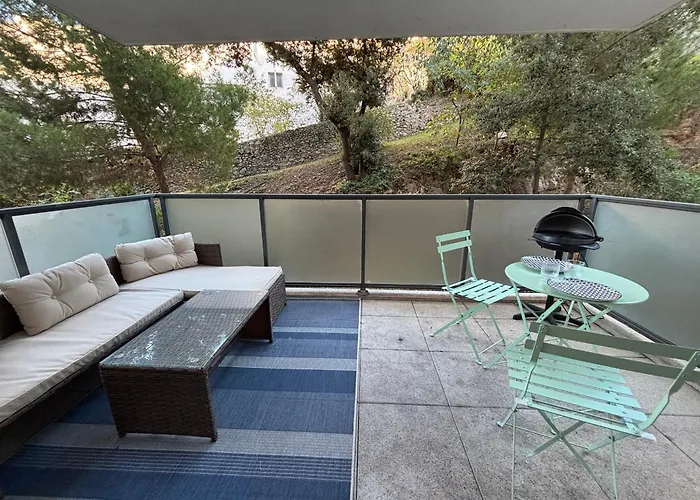 Deux Pièces à - Terrasse, Parking, Wifi - Fr-1-338-633 * Sète